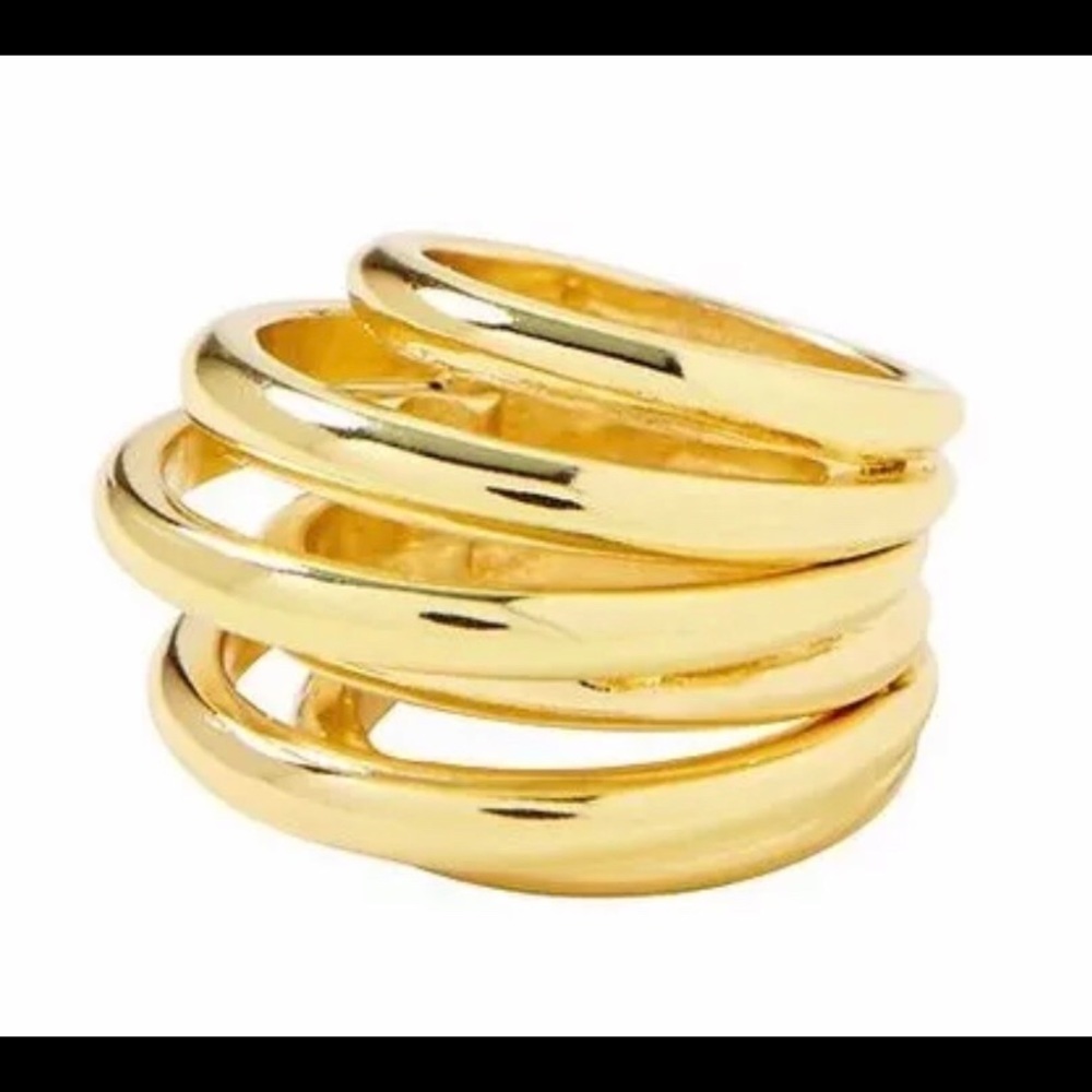 Banana Republic Infinity Circle Statement Ring - image 8